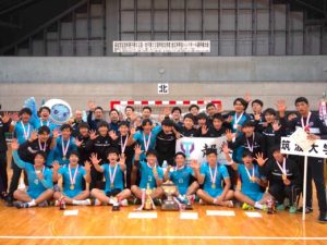 筑波大学男子ハンドボール部の全日本インカレ優勝に貢献した川谷響
